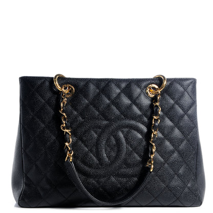 Chanel Caviar Grand Shopping Tote GST Black 1 of 7
