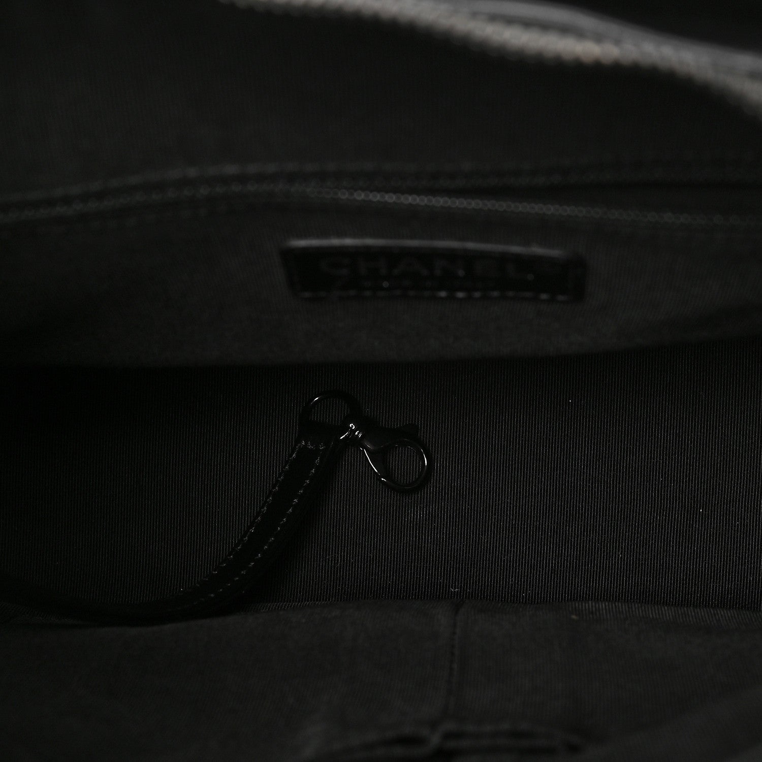 Chanel Aged Calfskin Quilted Medium Gabrielle Hobo So Black 5 of 9