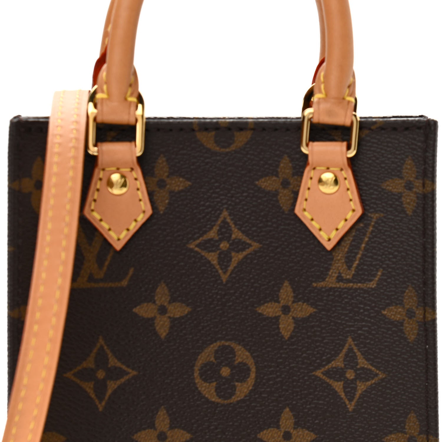 Louis Vuitton Monogram Petit Sac Plat 8 of 11