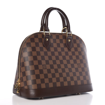Louis Vuitton Damier Ebene Alma PM 3 of 9