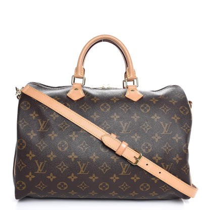Louis Vuitton Monogram Speedy Bandouliere 35 1 of 9