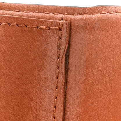 Louis Vuitton Monogram Flower Lock Compact Wallet Caramel 9 of 9