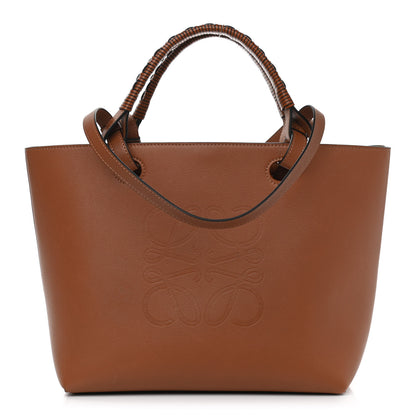 Loewe Smooth Calfskin Small Anagram Tote Tan 1 of 16