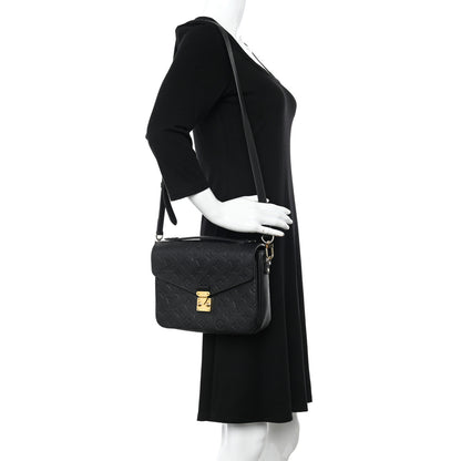 Louis Vuitton Empreinte Pochette Metis Black 2 of 10