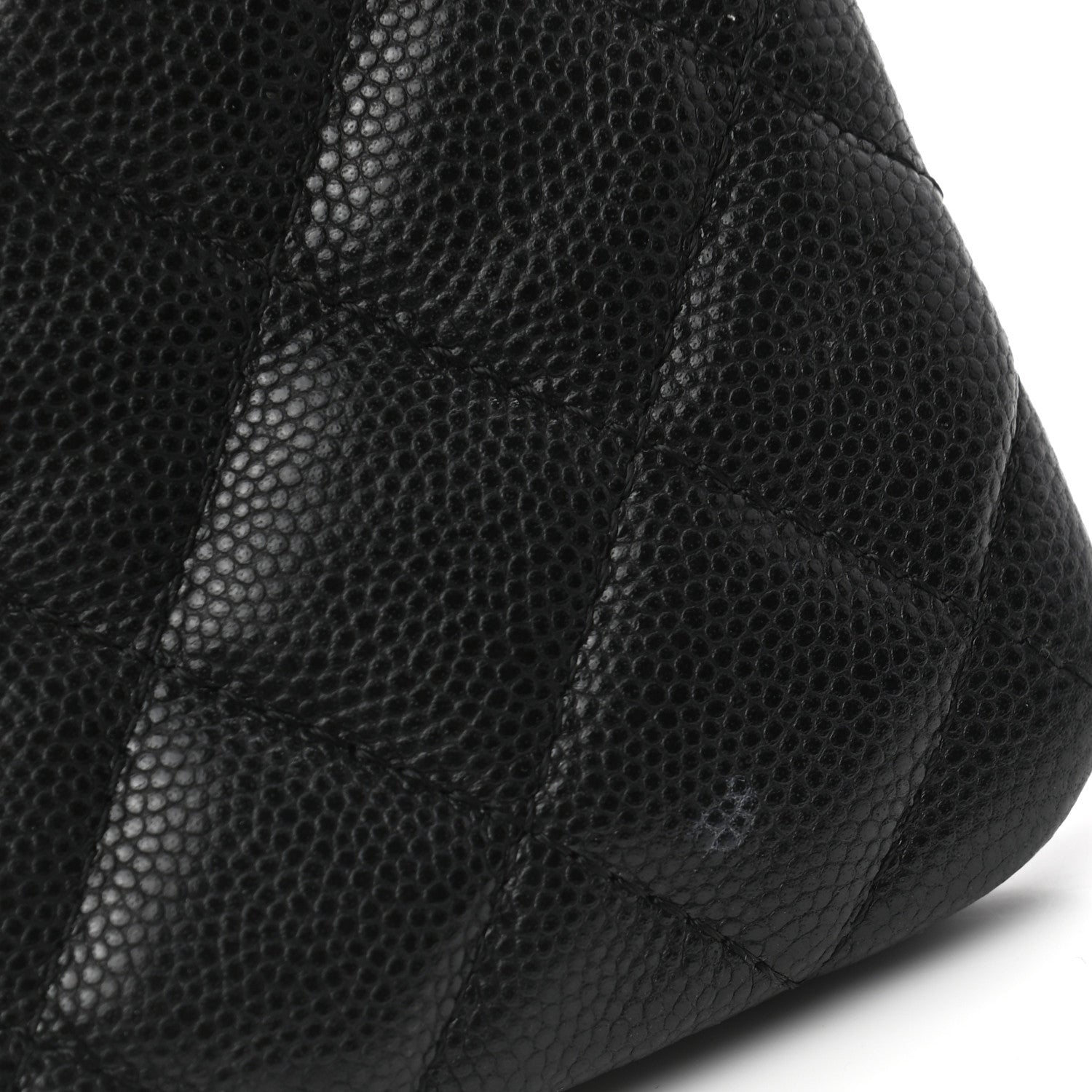 Chanel Caviar Quilted Small Cosmetic Case Black 4 of 8