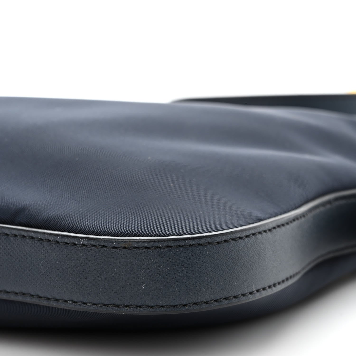 Prada Vela Nylon Saffiano Crossbody Navy 11 of 13