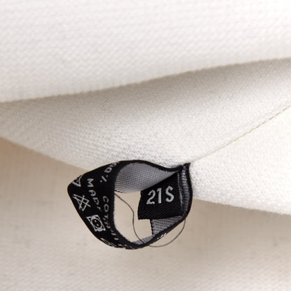 Chanel Terry Cotton CC Beach Tote Towel Set Black White 8 of 10