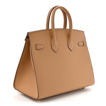 Hermes Epsom Birkin Sellier 25 Biscuit 3 of 12
