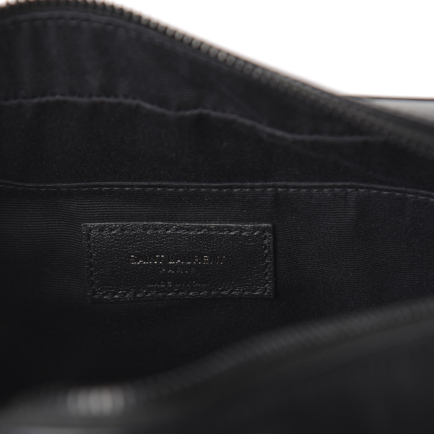Saint Laurent Calfskin Matelasse Monogram Lou Camera Bag Black 8 of 9
