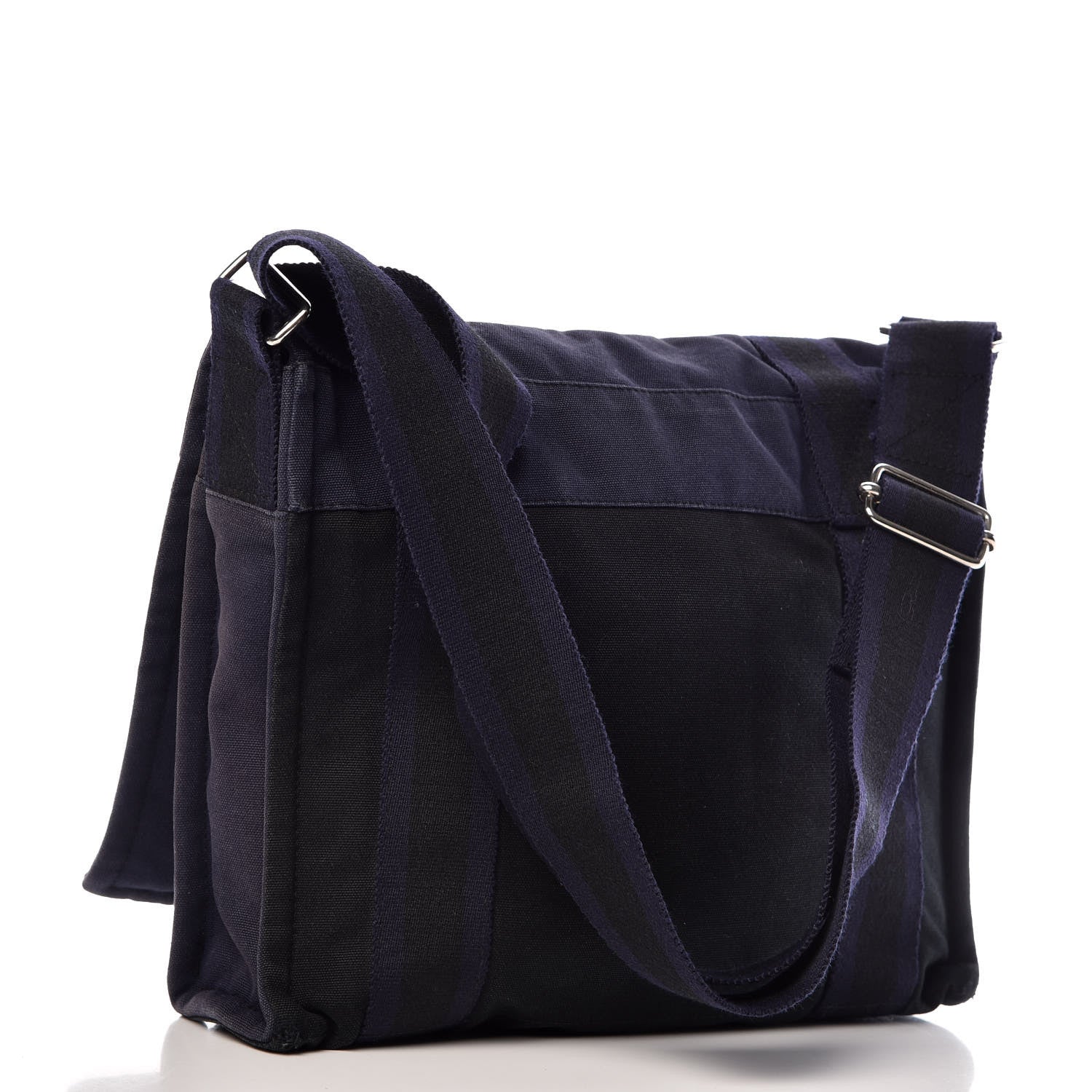 Hermes Toile Messenger Black 3 of 13
