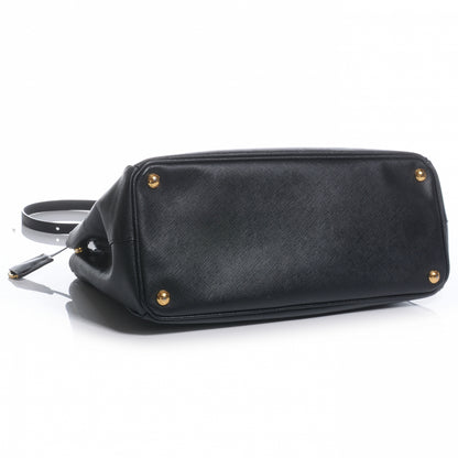 Prada Saffiano Small Lux Tote Nero Black 4 of 10