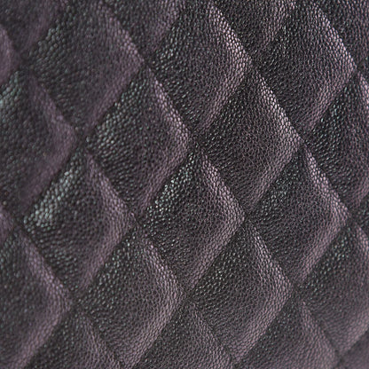 Chanel Iridescent Caviar Quilted Medium Flap Wallet Black 9 of 10
