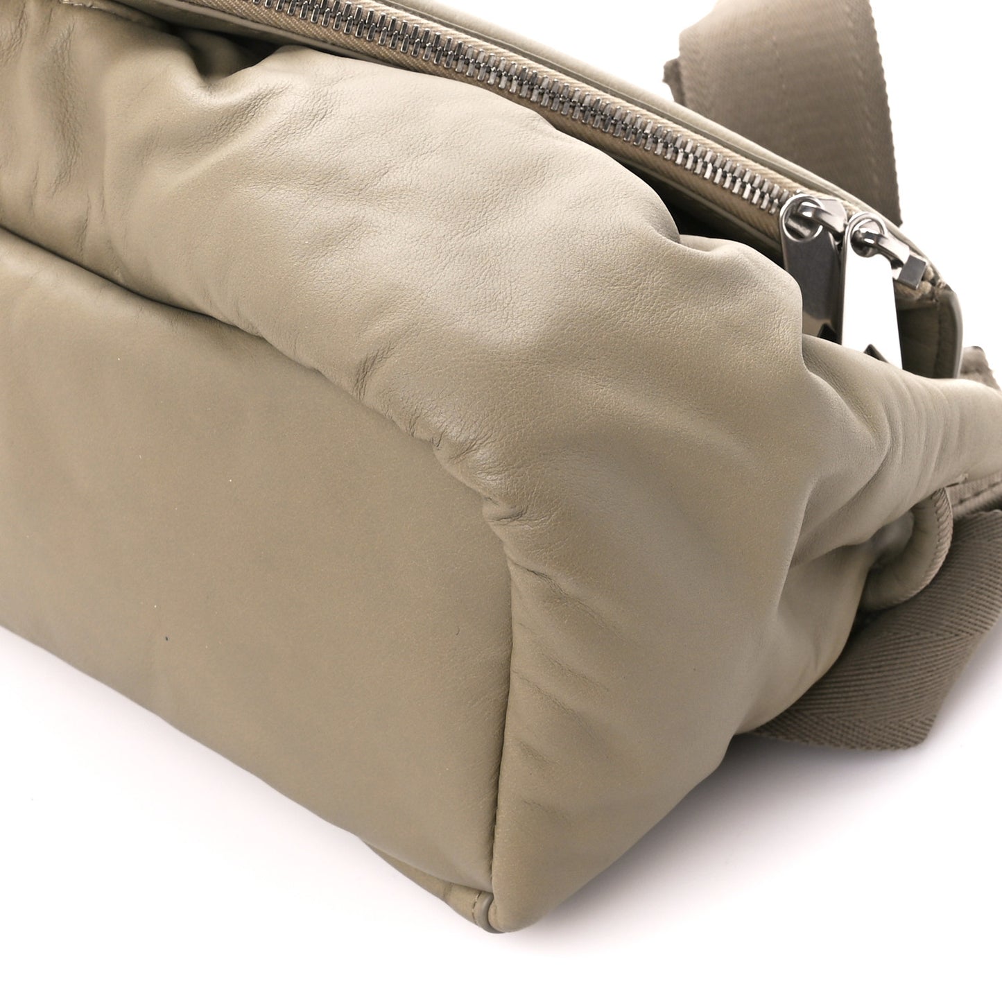 Nappa Beak Belt Bag Travertine