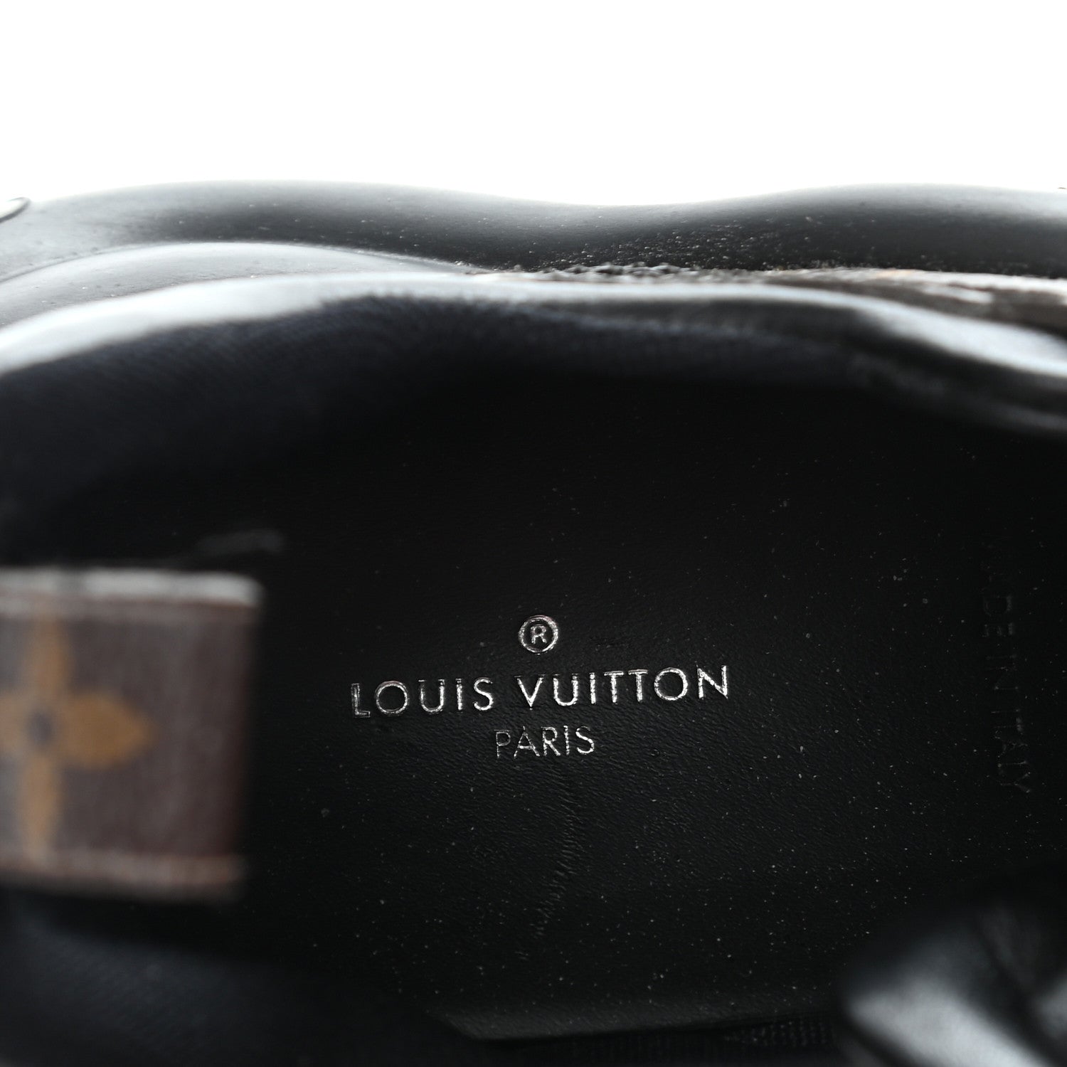 Louis Vuitton Calfskin Patent Monogram LV Archlight Sneakers 37 Black 6 of 10