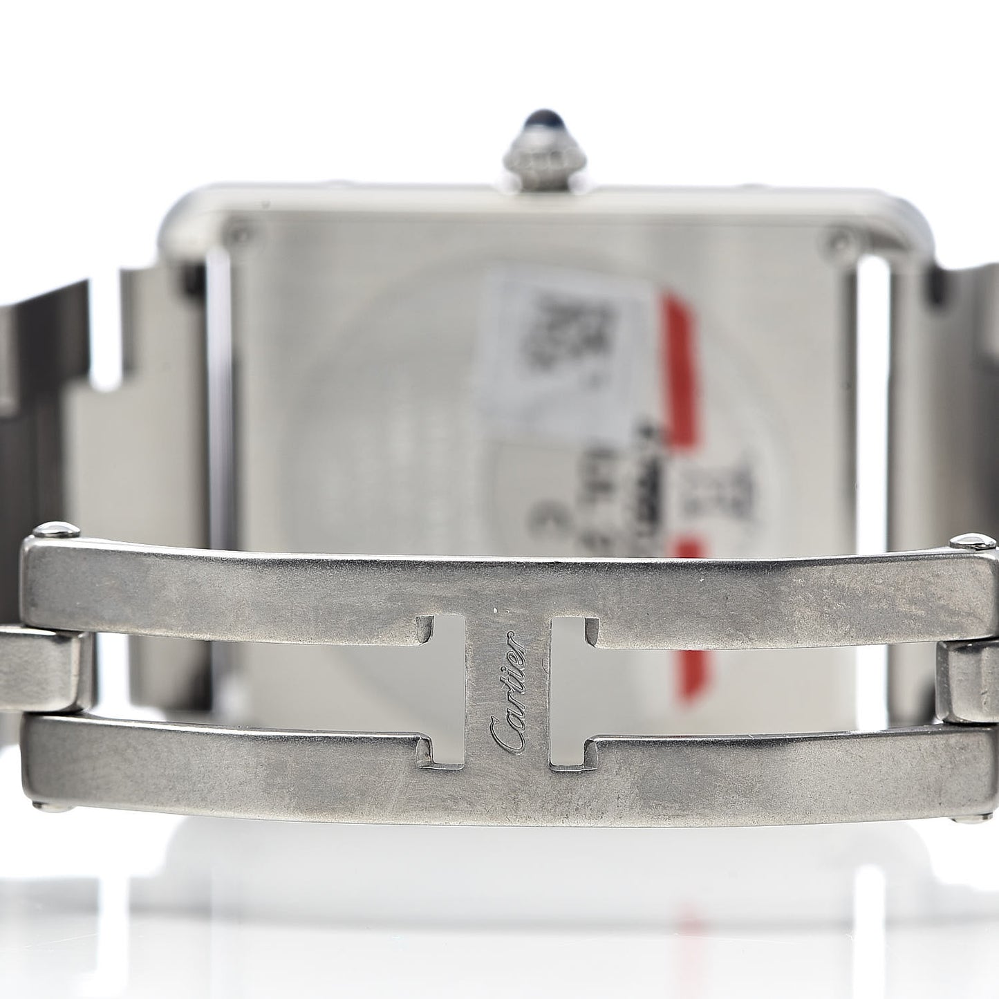 Stainless Steel 27mm Tank Solo Quartz Watch