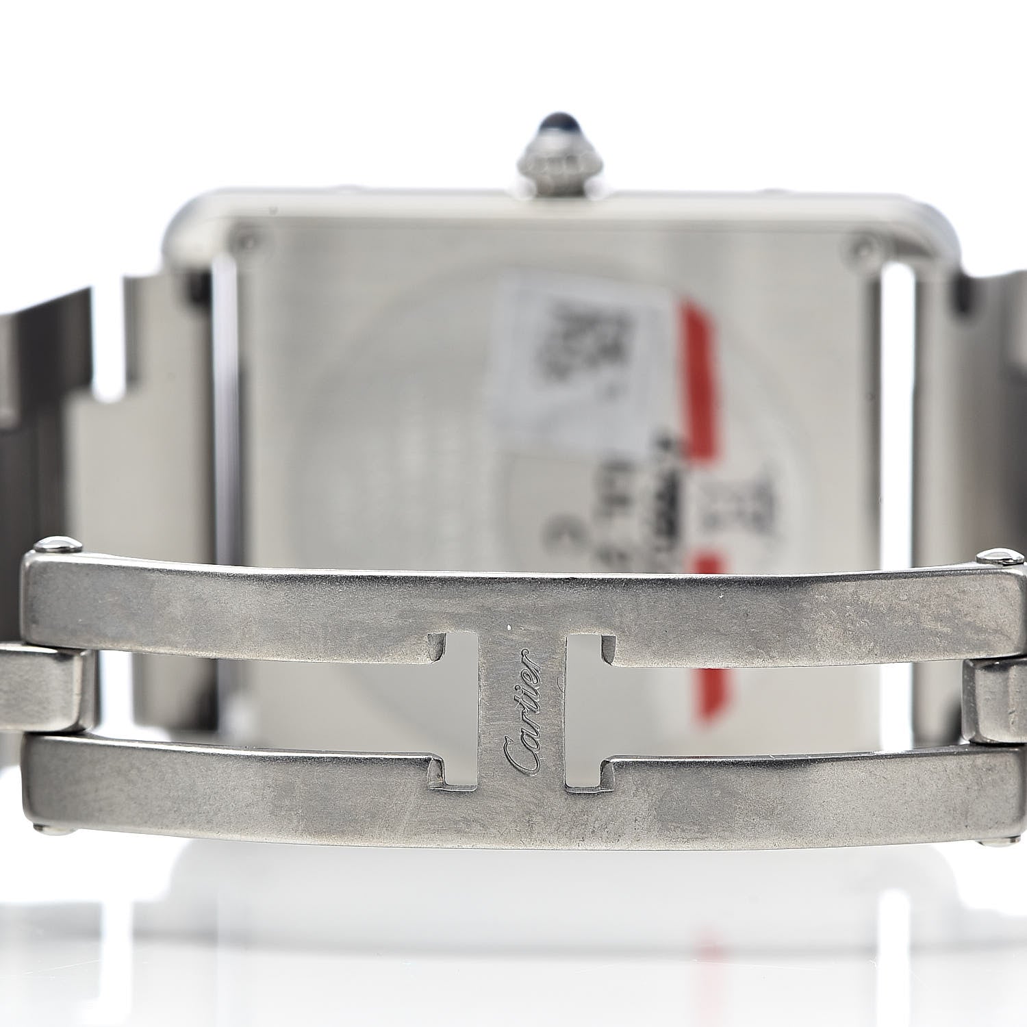 Cartier Stainless Steel 27mm Tank Solo Quartz Watch 7 of 9