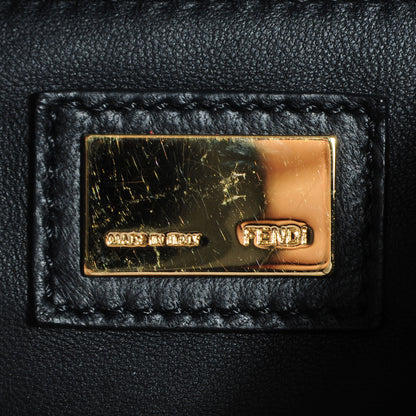 Fendi Nappa Mini Peekaboo Iconic Satchel Black 6 of 13
