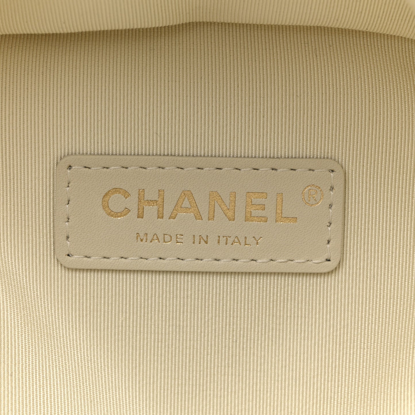 Caviar Quilted Small CC Day Backpack White