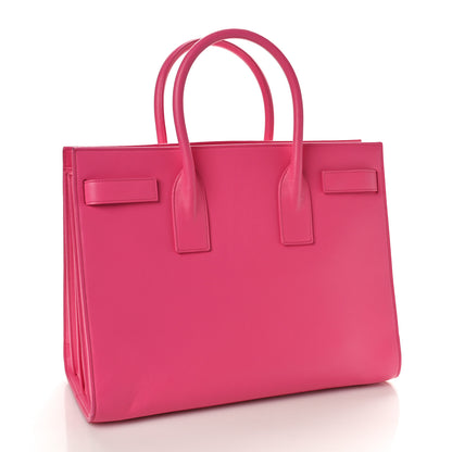Saint Laurent Calfskin Large Sac De Jour Carryall Bubblegum 3 of 14