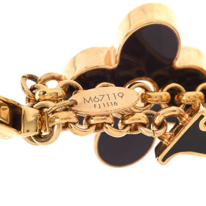 Louis Vuitton Fleur De Monogram Bag Charm Dore 3 of 6