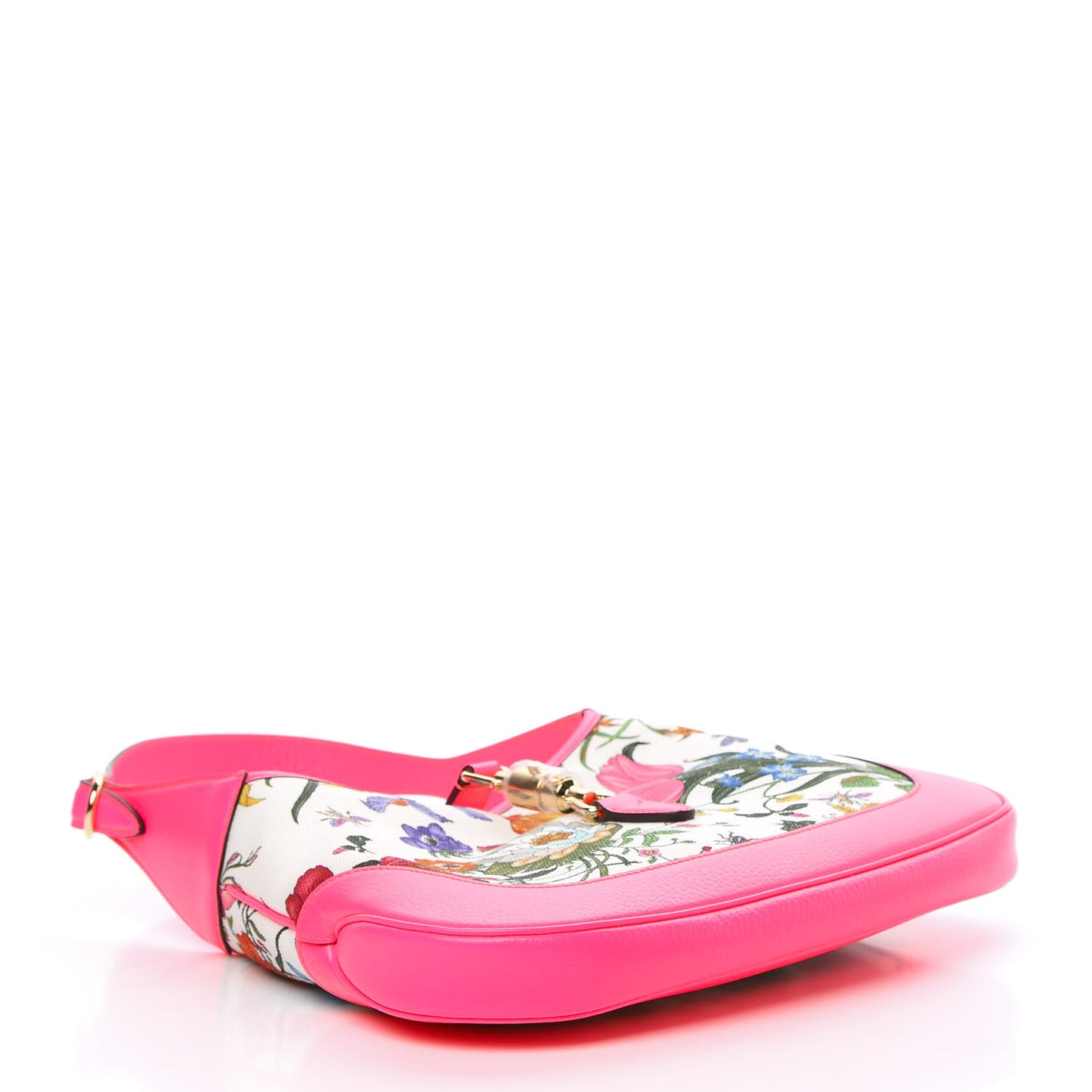 Canvas Flora Medium Jackie Hobo Fuchsia