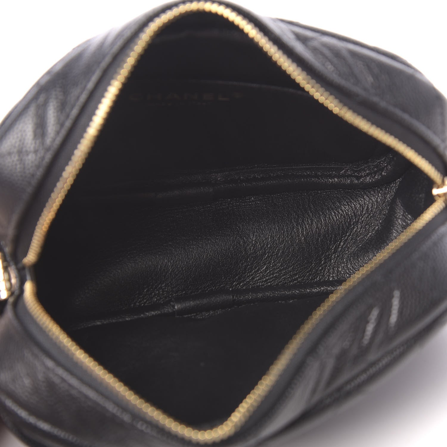Chanel Caviar Quilted Camera Case Black 5 of 10
