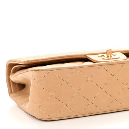 Chanel Lambskin Quilted Small Double Flap Beige 9 of 11
