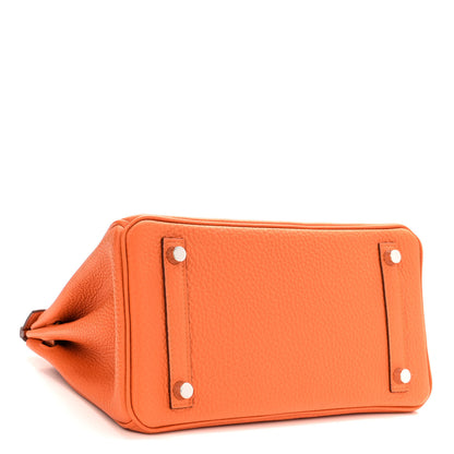Hermes Togo Birkin 25 Orange 4 of 12