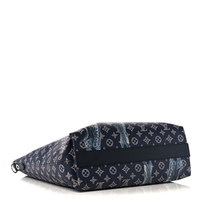 Louis Vuitton Savane Monogram Chapman Atlas Tote Ink 4 of 12