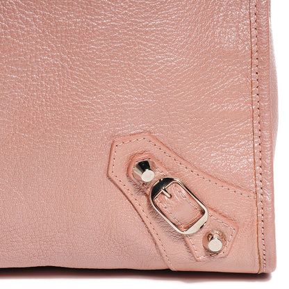 Balenciaga Pearlescent Goatskin Classic Palladium Hardware City Rose Rose Light 7 of 18