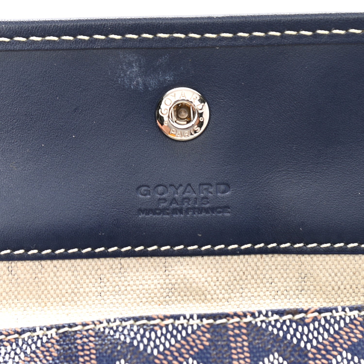 Goyard Goyardine Saint Louis GM Navy 7 of 12