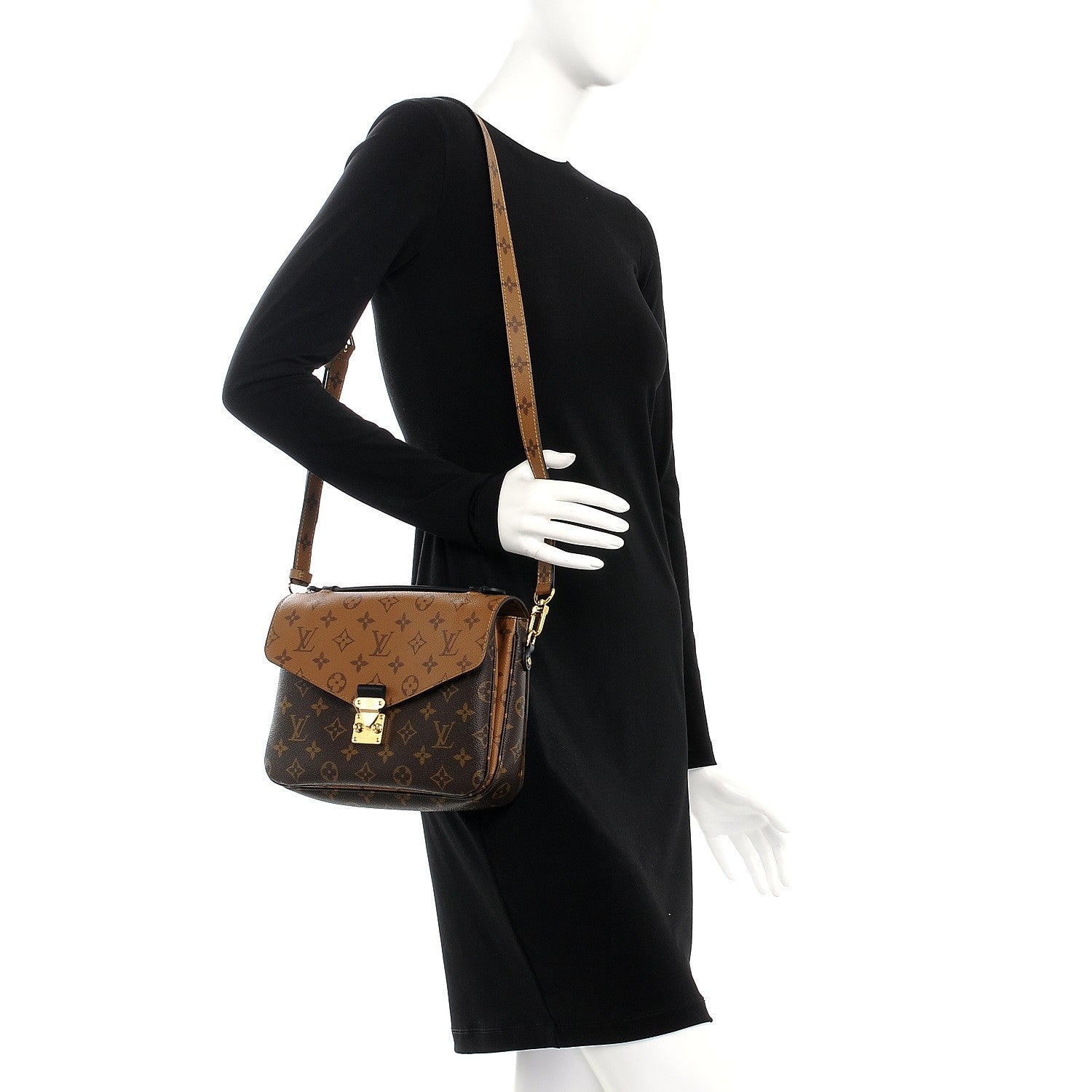 Louis Vuitton Reverse Monogram Pochette Metis 2 of 8