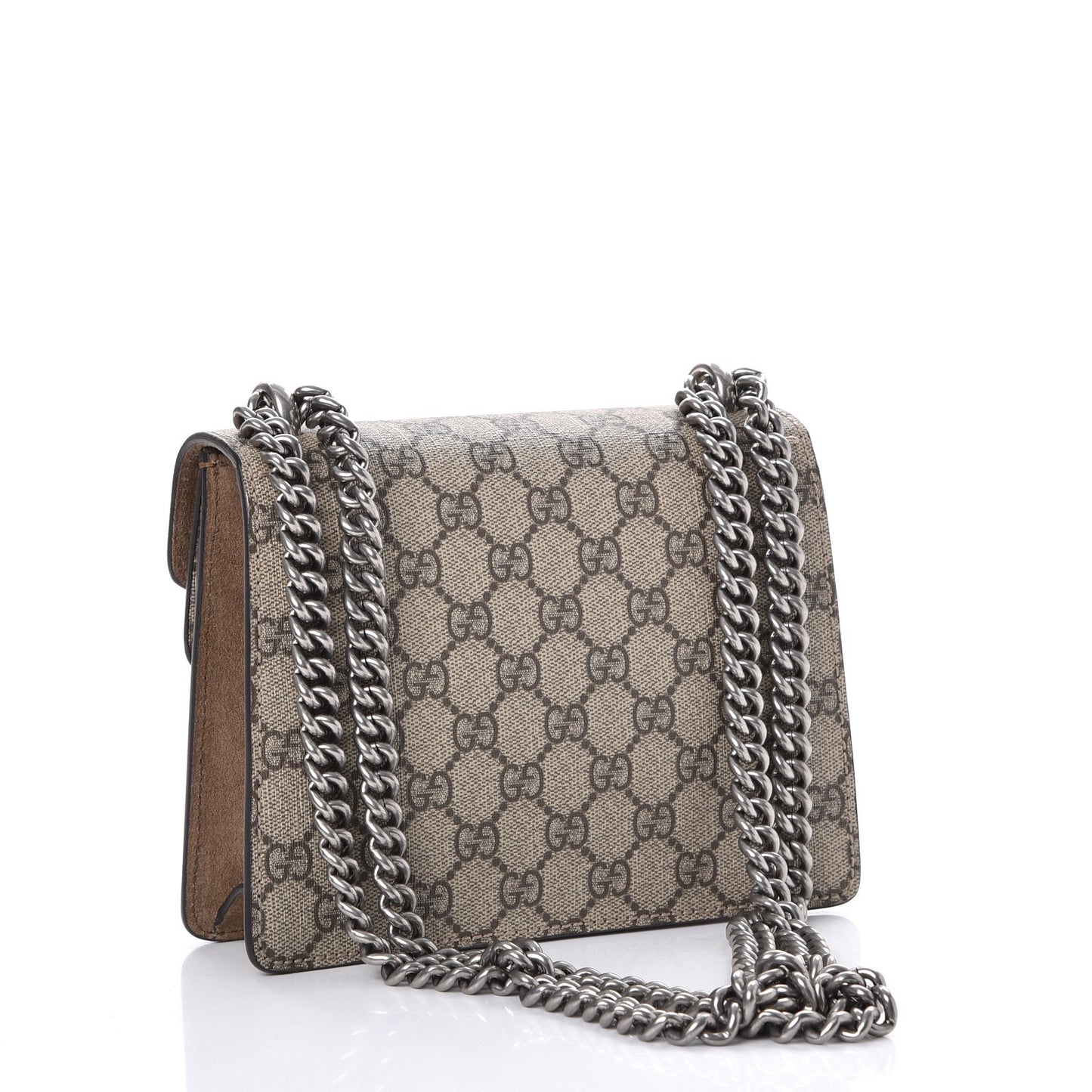 GG Supreme Monogram Mini Dionysus Shoulder Bag Taupe