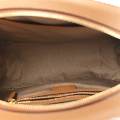MCM Visetos Essential Small Disco Tote Cognac 5 of 12