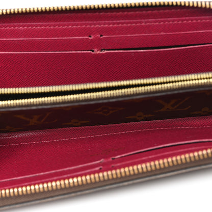 Louis Vuitton Monogram Clemence Wallet Fuchsia 5 of 7