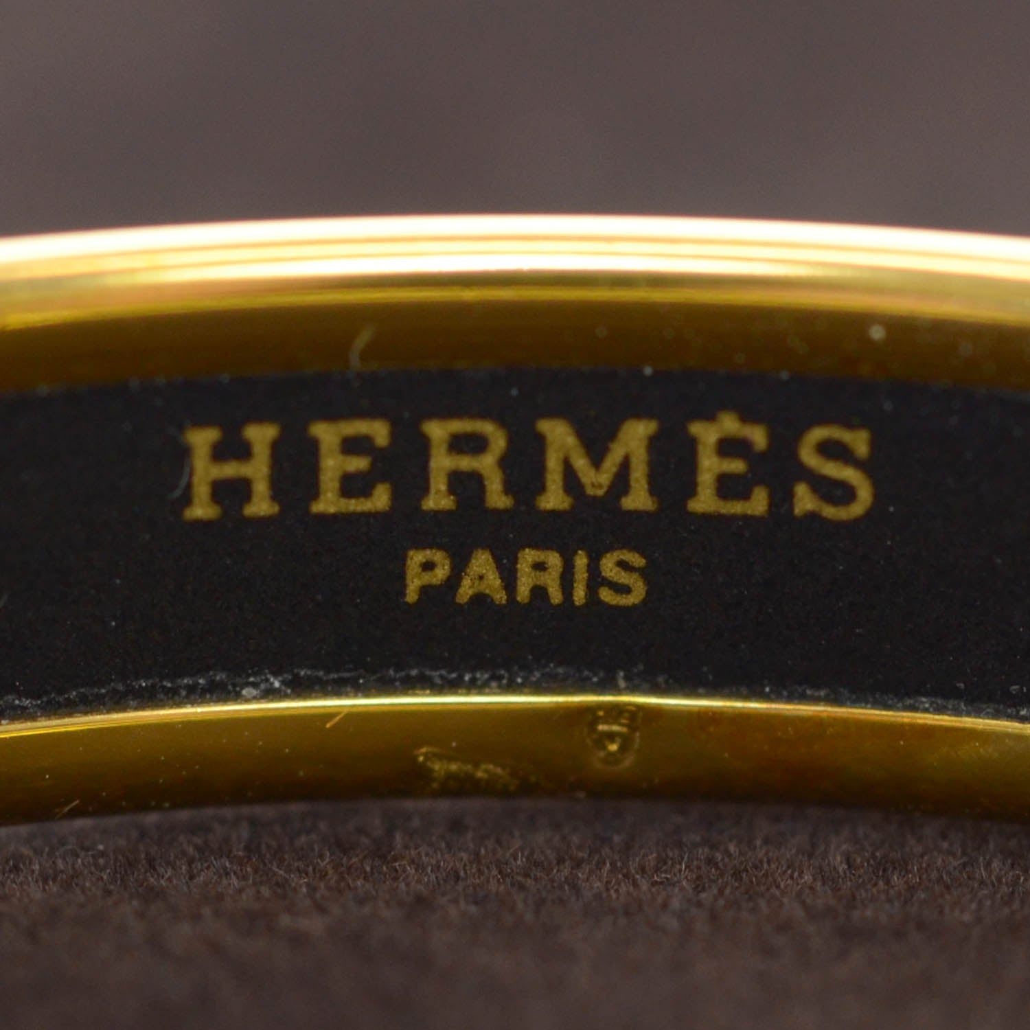 Hermes Enamel Narrow Caleche Bracelet PM Bleu 8 of 8