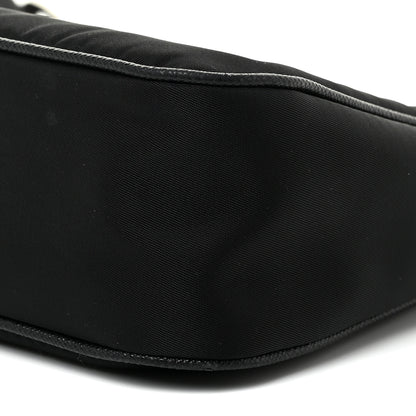 Prada Nylon Re-Edition 2005 Shoulder Bag Black 10 of 22