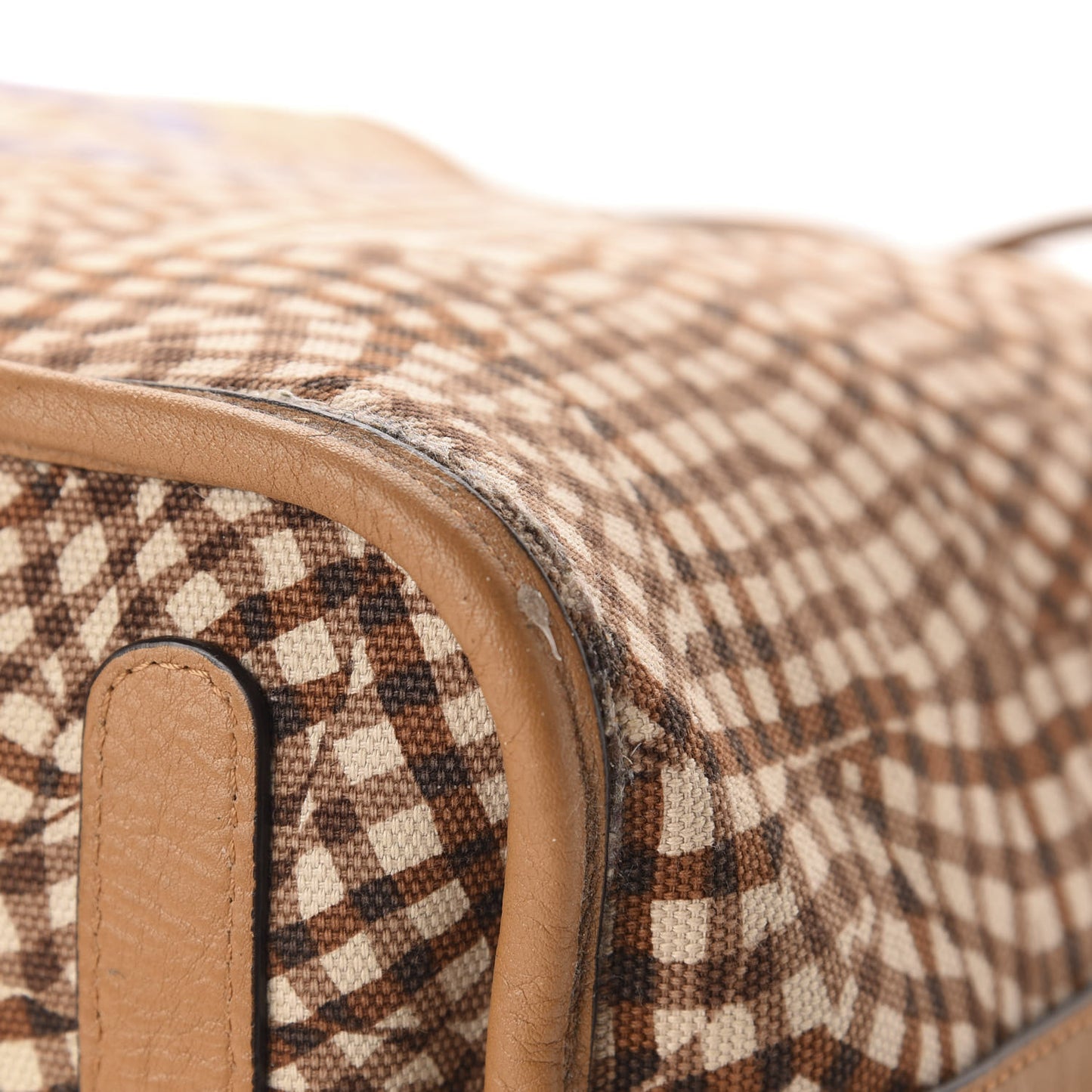 Visetos Medium Liz Reversible Shopper Tote Cognac