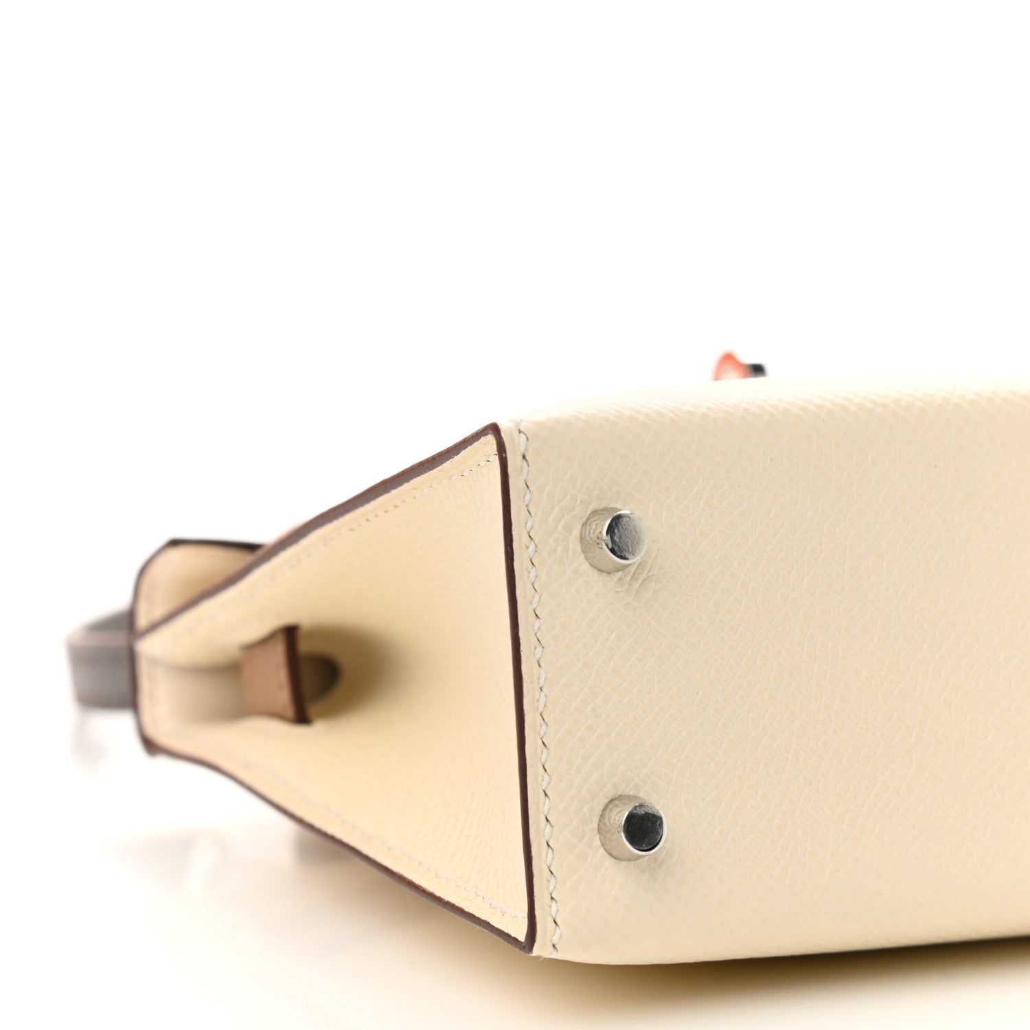 Hermes Epsom Mini Kelly Sellier 20 Nata Chai Gris Meyer 9 of 11