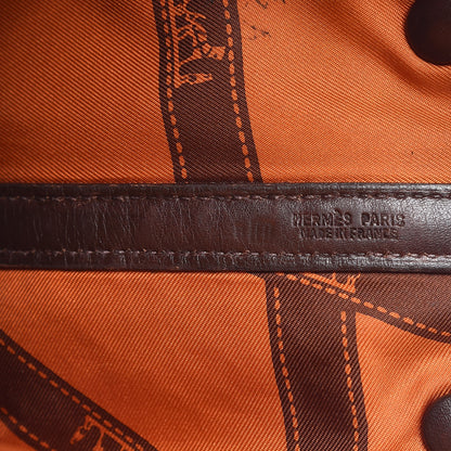 Hermes Swift Bolduc Twilly Garden Party TPM Chocolate 6 of 12