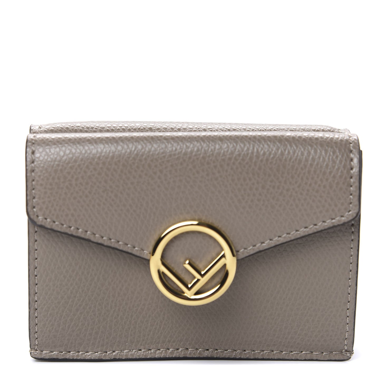 Vitello Cruise F is Fendi Micro Tri-Fold Envelope Wallet Tortora