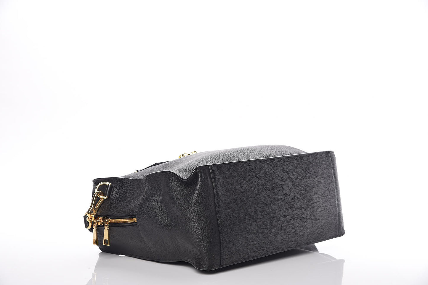 Calfskin Palazzo Holdall Bag Black
