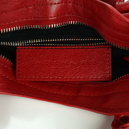 Balenciaga Agneau Giant 12 Silver Hardware Mini City Rouge Cardinal 10 of 11