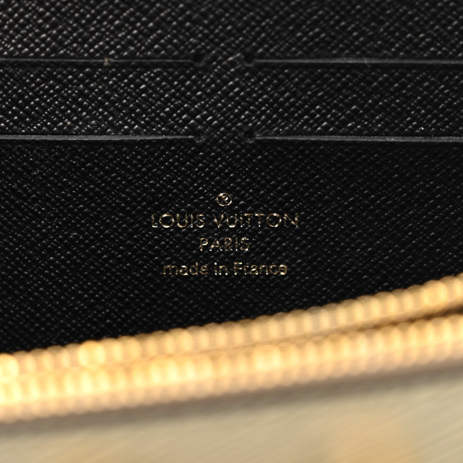 Louis Vuitton Monogram Epi Kabuki Twist Chain Wallet 5 of 9
