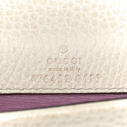 Gucci Dollar Calfskin Crystal Super Mini Dionysus Shoulder Bag Mystic White Black Diamond 6 of 17