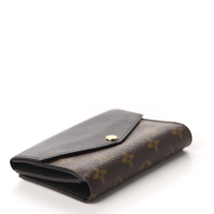 Louis Vuitton Monogram Pallas Compact Wallet Black 4 of 7