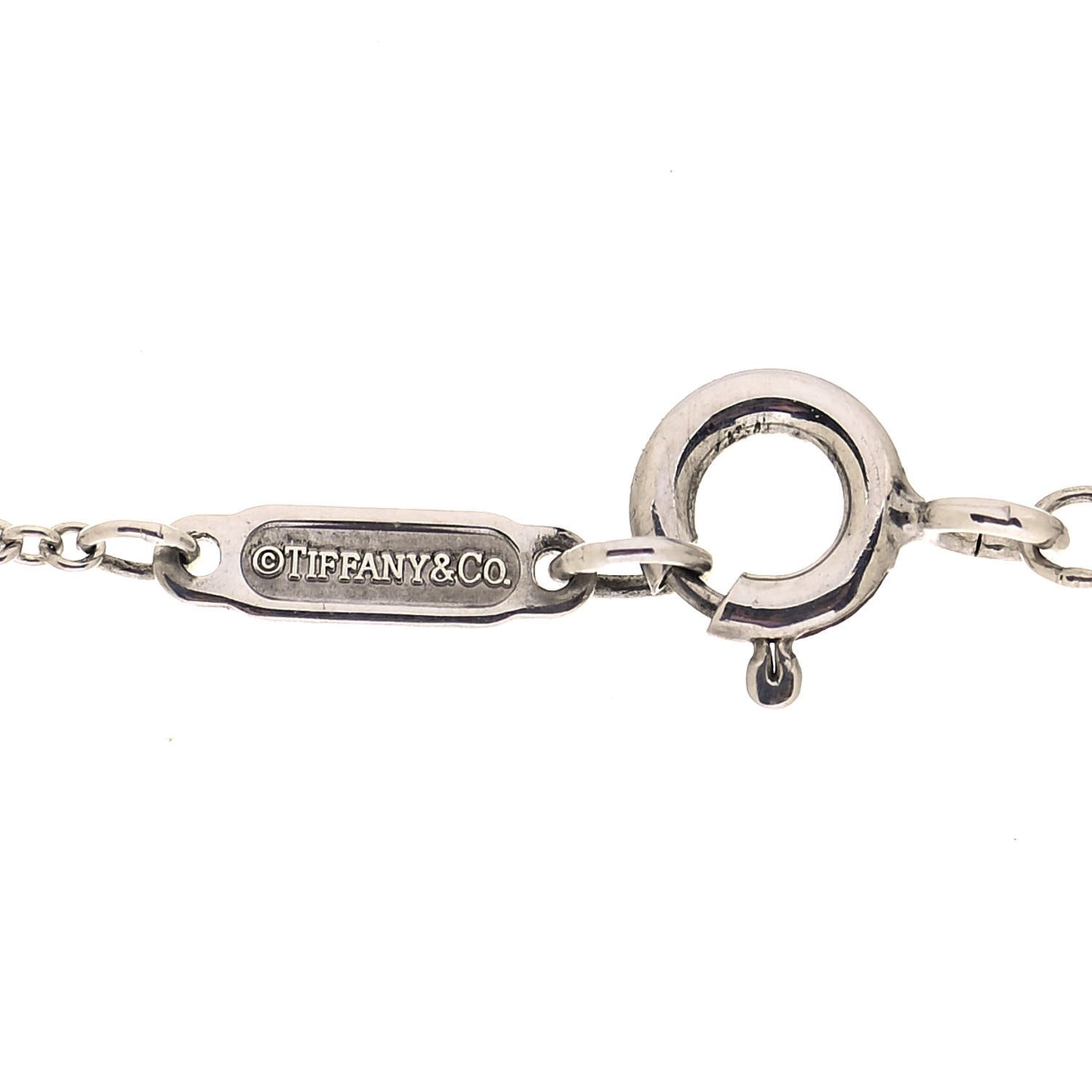Sterling Silver Hammered Padlock Pendant Necklace