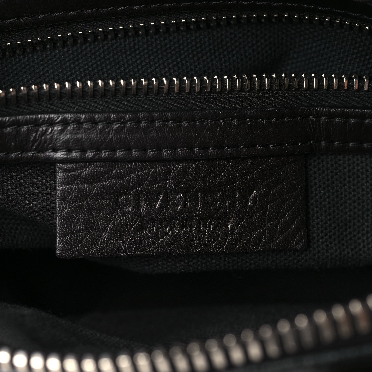 Givenchy Waxed Calfskin Micro Nightingale Black 6 of 9