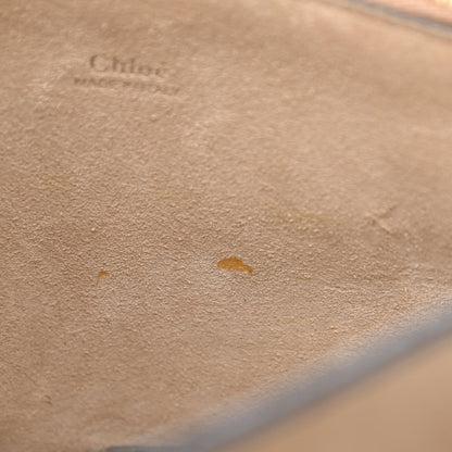 Chloe Suede Calfskin Medium Faye Shoulder Bag Tobacco 8 of 12