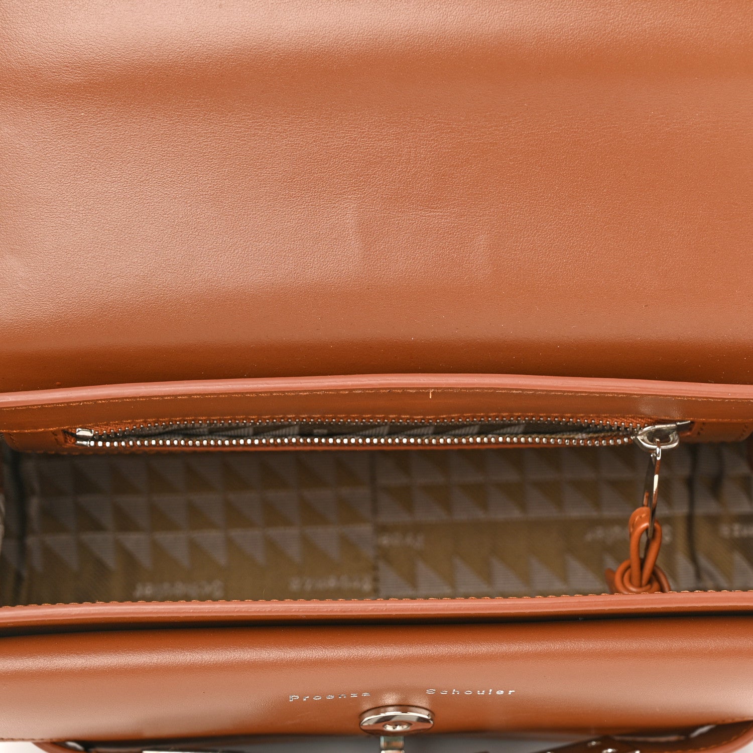 Proenza Schouler Smooth Calfskin Mini PS11 Classic Shoulder Bag Caramel 5 of 10